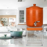 Heavy Steel Matka Stand with Free Tray